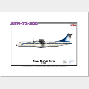 Avions de Transport Régional 72-500 - Royal Thai Air Force (Art Print) Posters and Art